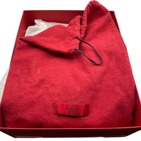 VALENTINO GARAVANI LEATHER ROCKSTUD ROSE GOLD GLADIATOR METALLIC SANDALS, SZ 39 - Picture 14 of 15